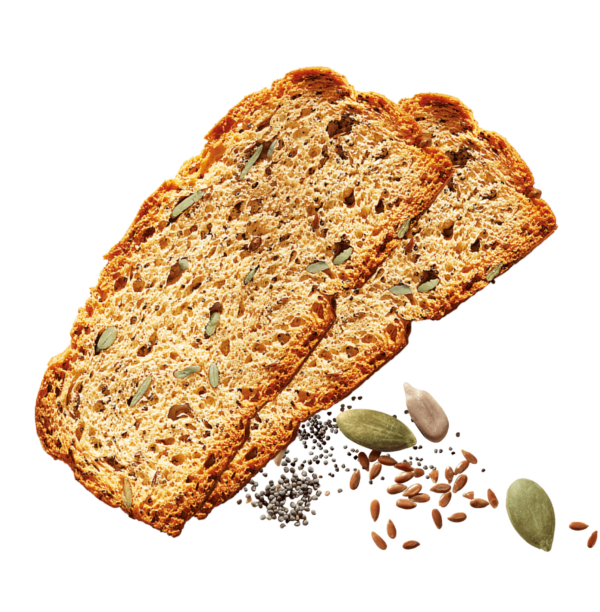 Galbusera BelleBuone Fette Spesse con Semi di Papavero, Girasole, Zucca e Lino
