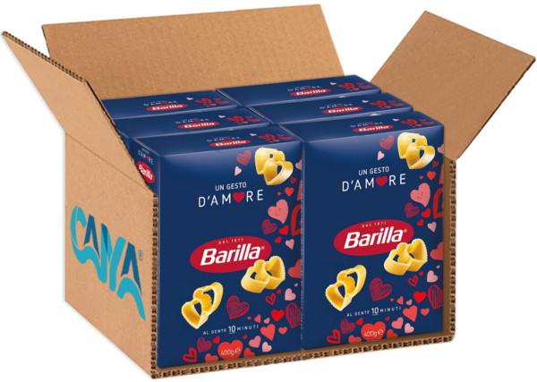 Barilla Pasta Gesto d'Amore a Forma di Cuore 400g box