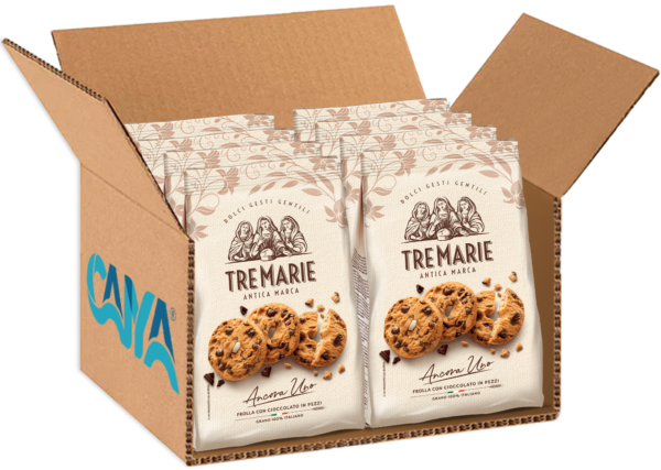 Tre Marie Ancora Uno Biscotti di Frolla con Cioccolato in Pezzi 360g box