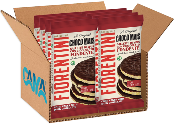 Fiorentini Choco Mais Gallette di Mais con Cioccolato Fondente 100g box