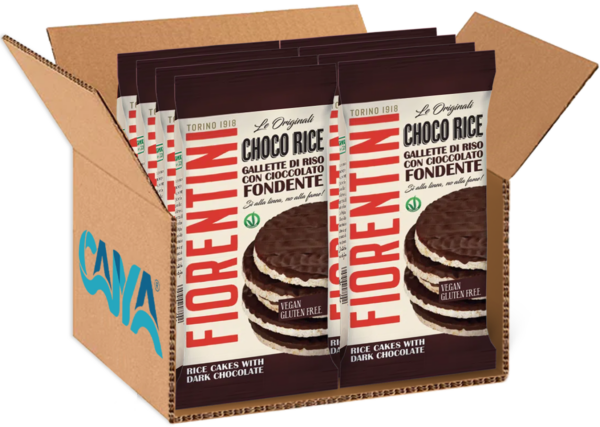 Fiorentini Choco Rice Gallette di Riso con Cioccolato Fondente 100g box