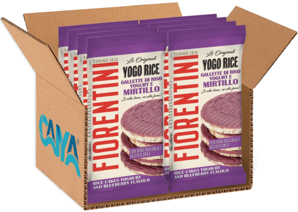 Fiorentini Yogo Rice Gallette di Riso con Yogurt e Mirtillo 100g box