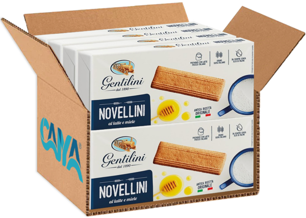 Gentilini Novellini Biscotti al Latte e Miele 250g