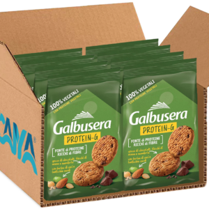 Galbusera Protein-G Frollini Integrali con Cioccolato e Legumi 280g box