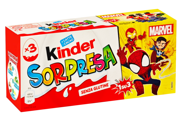 Kinder Sorpresa Marvel 3x20g