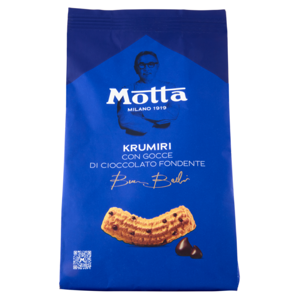 Motta Biscotti Krumiri con Gocce di Cioccolato Fondente 290g