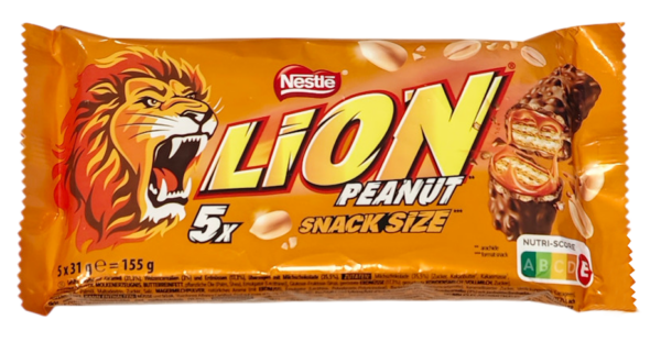 Lion Peanut Barretta al Cioccolato con Arachidi e Caramello 150g
