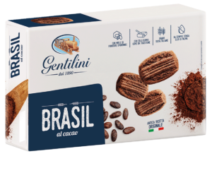Gentilini Biscotti brasil al Cacao 250g