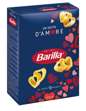 Barilla Pasta Gesto d'Amore a Forma di Cuore 400g