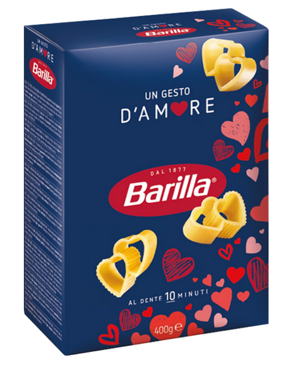 Barilla Pasta Gesto d'Amore a Forma di Cuore 400g
