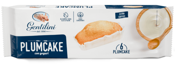 Gentilini 6 Plumcake con Yogurt 198g