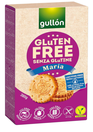 Gullon Maria Biscotti Senza Glutine e Senza Lattosio 380g
