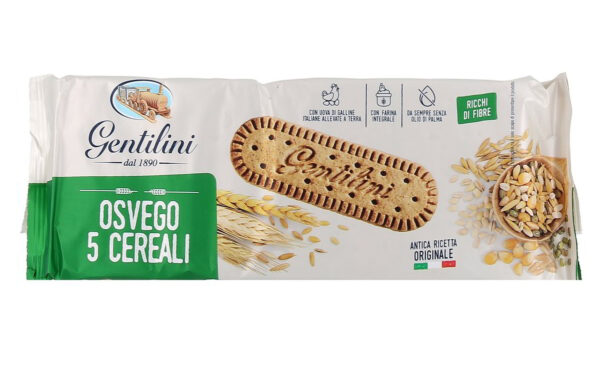 Gentilini Osvego Biscotti ai 5 Cereali 250g