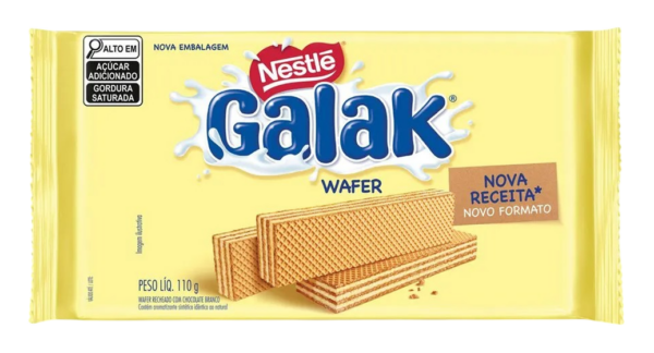 Nestle Galak Wafer con Cioccolato Bianco 110g