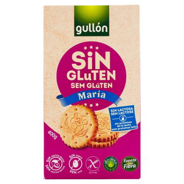 Gullon Maria Biscotti Senza Glutine e Senza Lattosio 380g