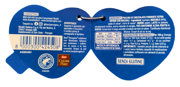 Baci Perugina Peluche Orso Blu con Cioccolatini 100g