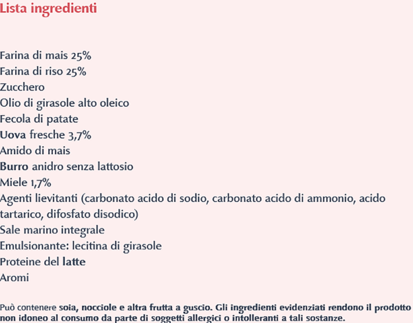 Galbusera ZeroGrano Frollini con Miele Millefiori Senza Glutine e Senza Lattosio 220g