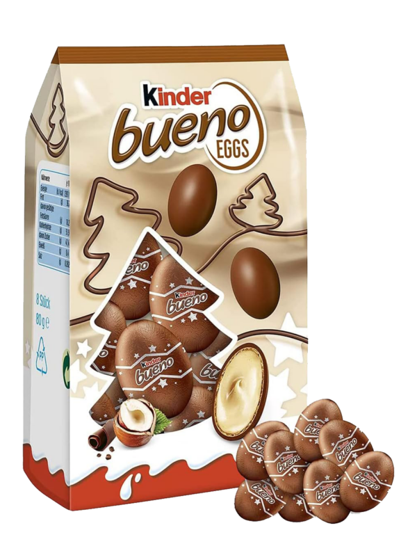Ferrero Kinder Bueno Eggs Ovetti di Cioccolato 80g