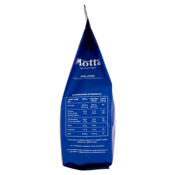 Motta Biscotti Melighe con Delicata Nocciola 290g