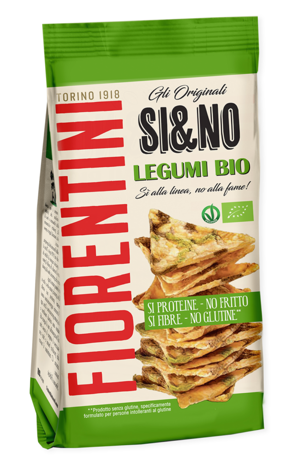 Fiorentini Si&No BIO Triangolini di Mais con Legumi 80g
