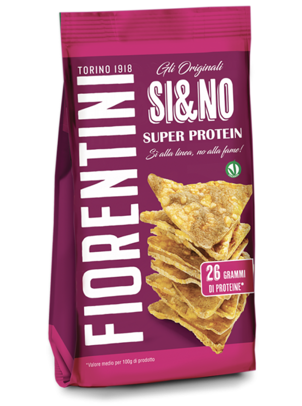 Fiorentini Si&No Super Protein Triangolini di Lenticchie e Ceci 80g