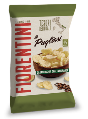 Fiorentini Tesori Regionali Pugliesi Chips con Lenticchia di Altamura 70g
