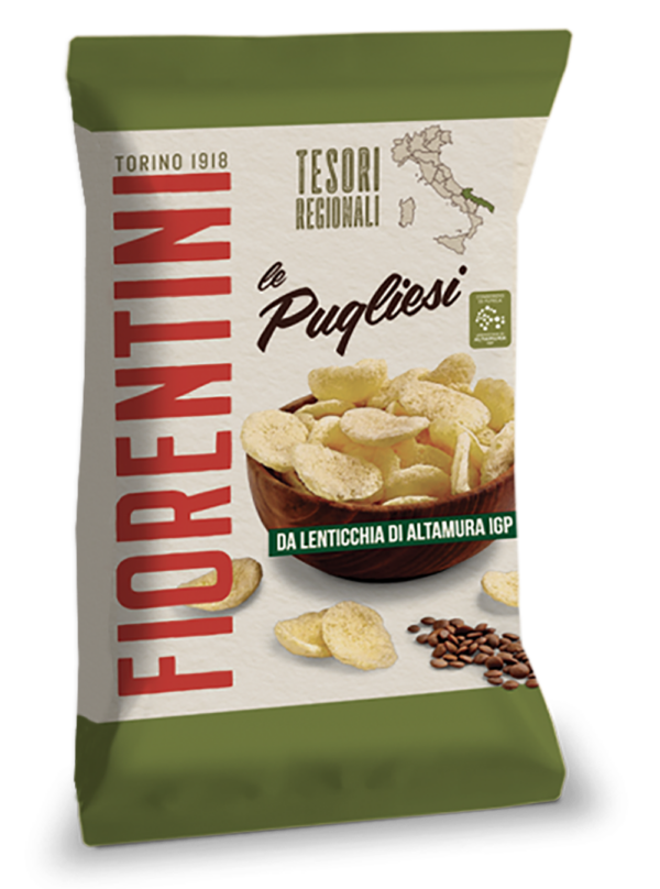 Fiorentini Tesori Regionali Pugliesi Chips con Lenticchia di Altamura 70g