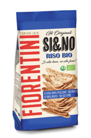 Fiorentini Si&No BIO Triangolini di Riso con Sale Marino 100g