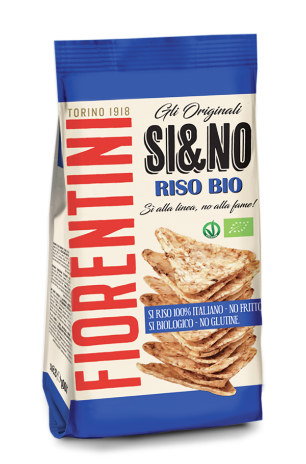 Fiorentini Si&No BIO Triangolini di Riso con Sale Marino 100g