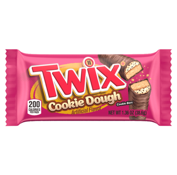 Twix Cookie Dough Barretta al Cioccolato con Impasto Cremoso del Biscotto 38,6g
