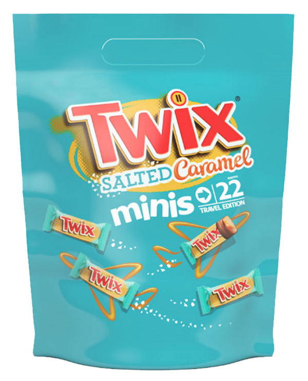 Twix Salted Caramel Minis Travel Edition 440g