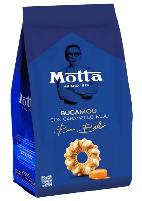 Motta Biscotti BucaMou con Caramello Mou 290g
