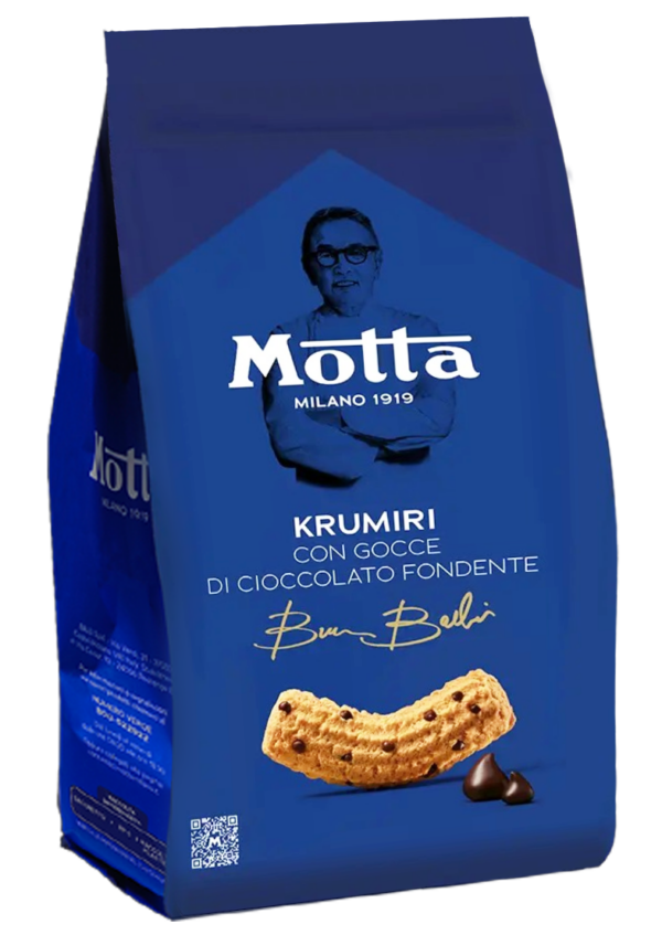 Motta Biscotti Krumiri con Gocce di Cioccolato Fondente 290g