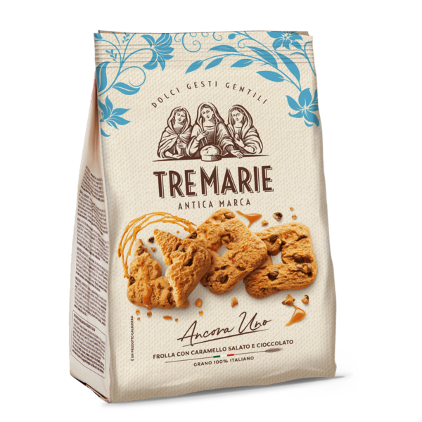 Tre Marie Ancora Uno Frolla con Caramello Salato e Cioccolato 315g