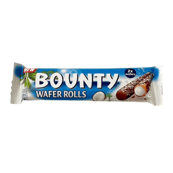 Bounty Wafer Rolls con Cioccolato e Crema al Cocco 22,5g