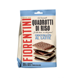 Fiorentini Quadrotti di Riso con Cioccolato al Latte 80g