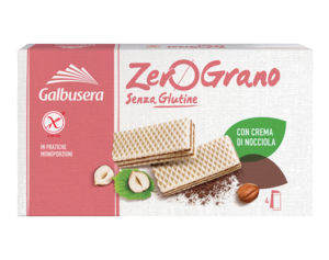 Galbusera ZeroGrano Wafer a Nocciola Senza Glutine 180g