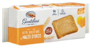 Gentilini Fette Biscottate Spesse al Malto d'Orzo 185g
