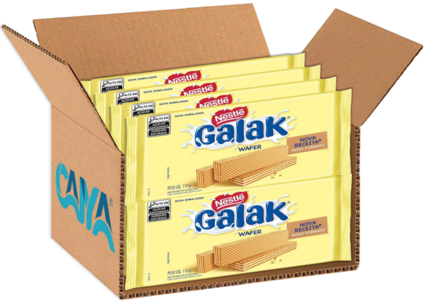 Nestle Galak Wafer con Cioccolato Bianco 110g box
