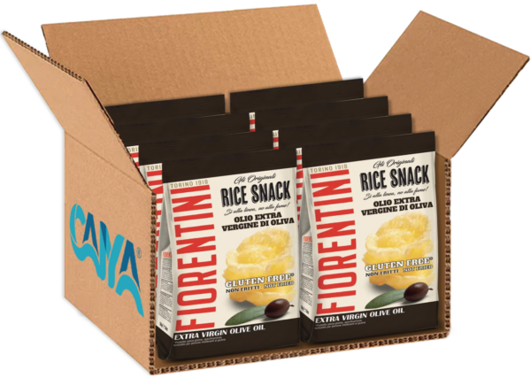Fiorentini Rice Snack all'Olio Extra Vergine di Oliva 40g box
