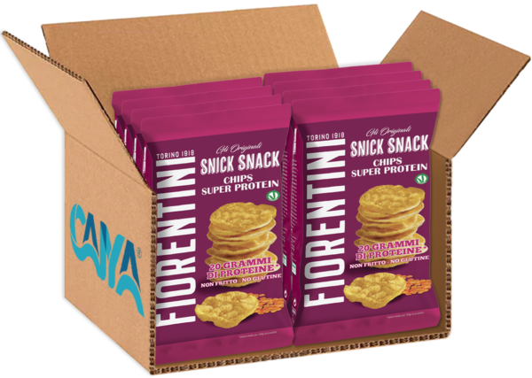 Fiorentini Snick Snack Chips Super Protein 65g box