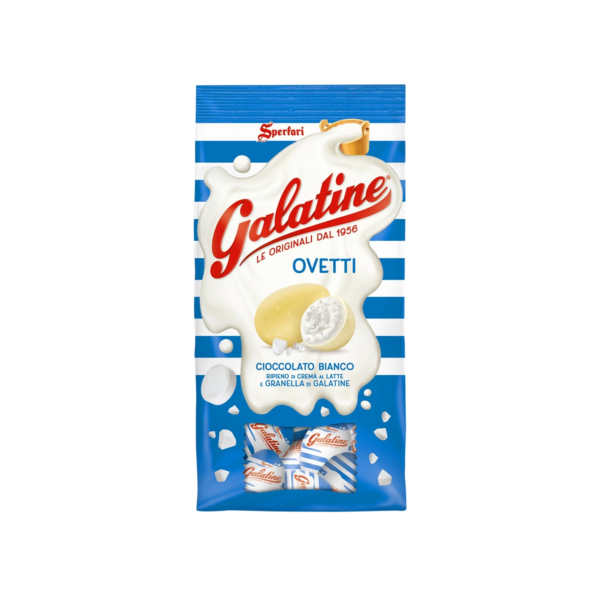 Galatine Ovetti di Cioccolato Bianco 150g