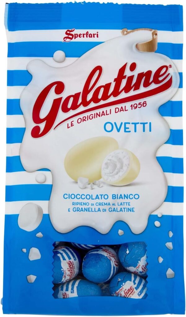 Galatine Ovetti di Cioccolato Bianco 150g