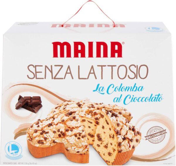 Maina Colomba al Cioccolato Fondente Senza Lattosio 750g