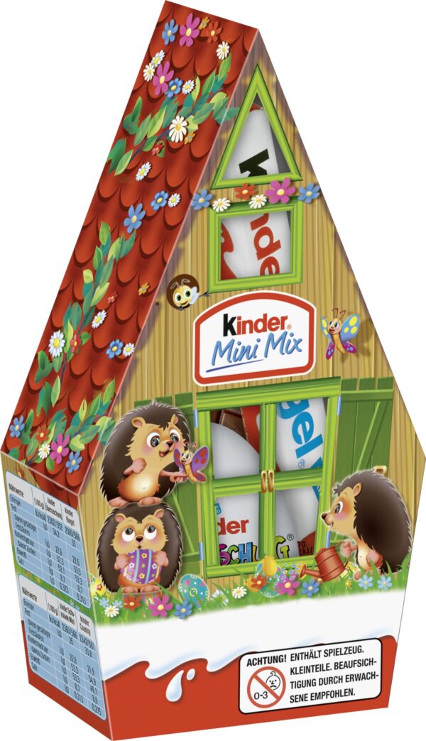 Ferrero Kinder Mini Mix Casetta con Cioccolato Kinder Assortito 76g
