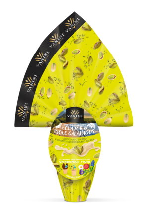 Vanini Uovo al Cioccolato Bianco e Pistacchio con Kit Orto 280g