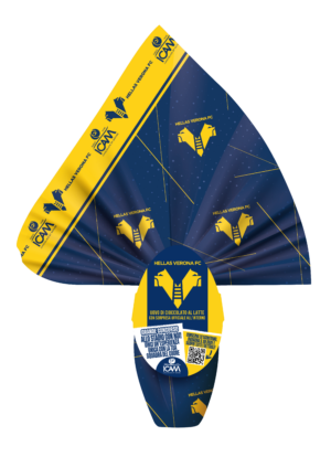 Icam Uovo Hellas Verona al Cioccolato a Latte con Sorpresa Ufficiale 180g