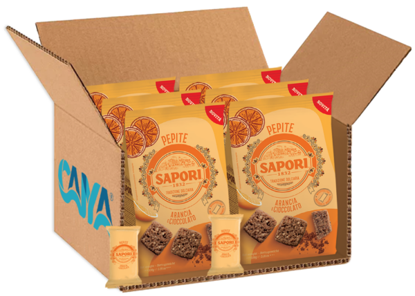 Sapori Pepite Arancia e cocco box