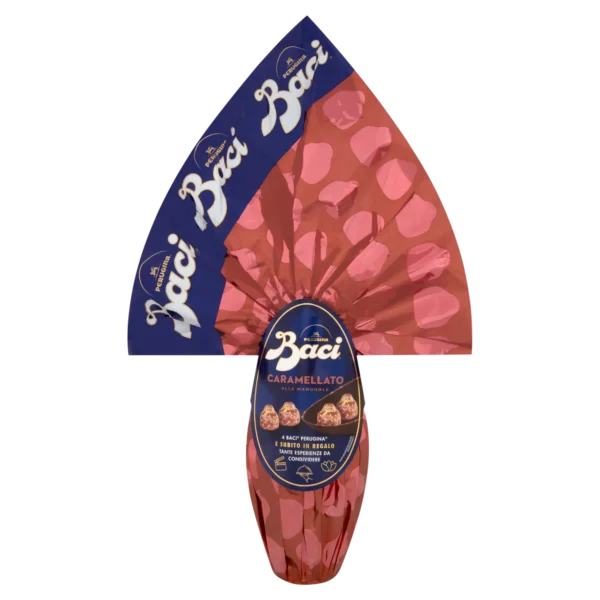 Baci Perugina Uovo Caramellato al Cioccolato Fondente gusto Caramello 265g