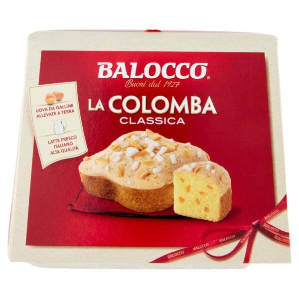 Balocco Mini Colomba Classica con Canditi, Astuccio 100g